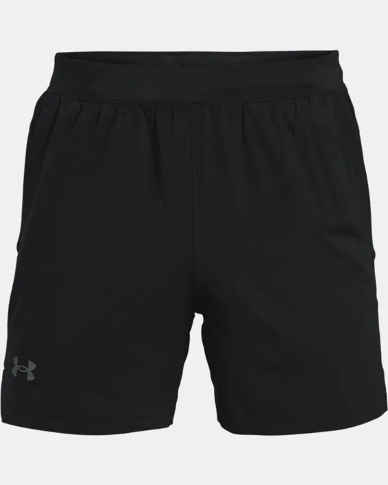 UA LAUNCH 5'' SHORT-BLK image number 6