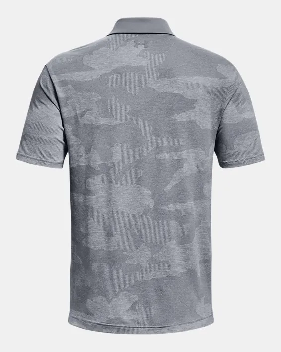 Chomba de Golf UA Playoff Camo Jacquard para Hombre image number 5