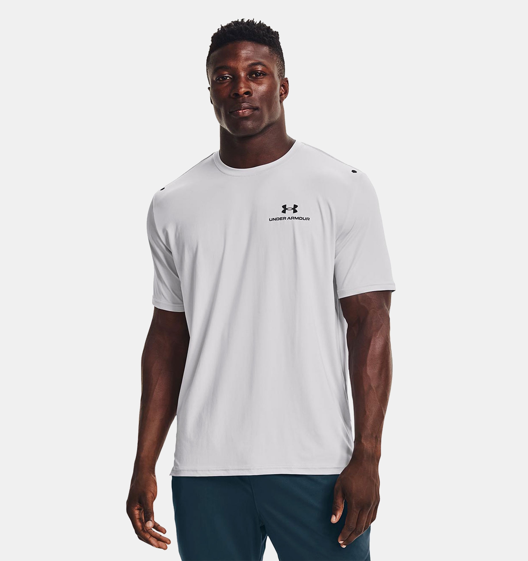 UA Rush Energy SS-GRY,SM