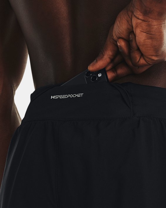 Short de running UA Launch Elite 2-in-1 5'' para Hombre image number 3