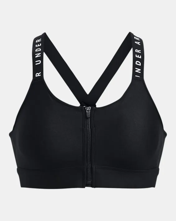 UA Infinity High Bra Zip image number 8