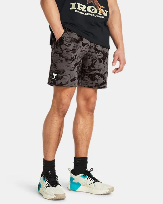 Short de entrenamiento Project Rock Essential Fleece para hombre
