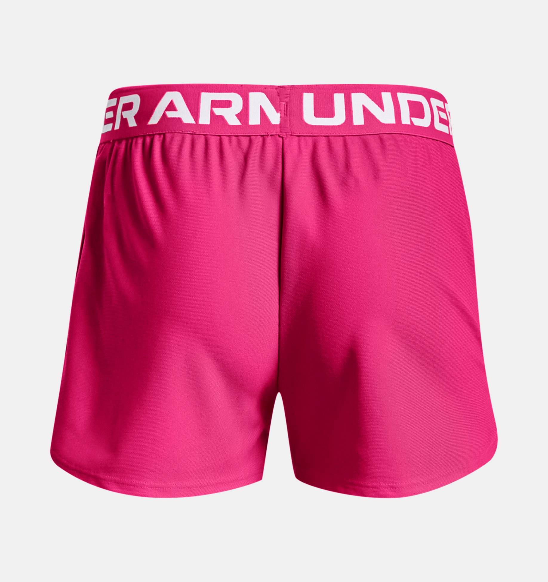Play Up Solid Shorts-PNK,YXS image number 1