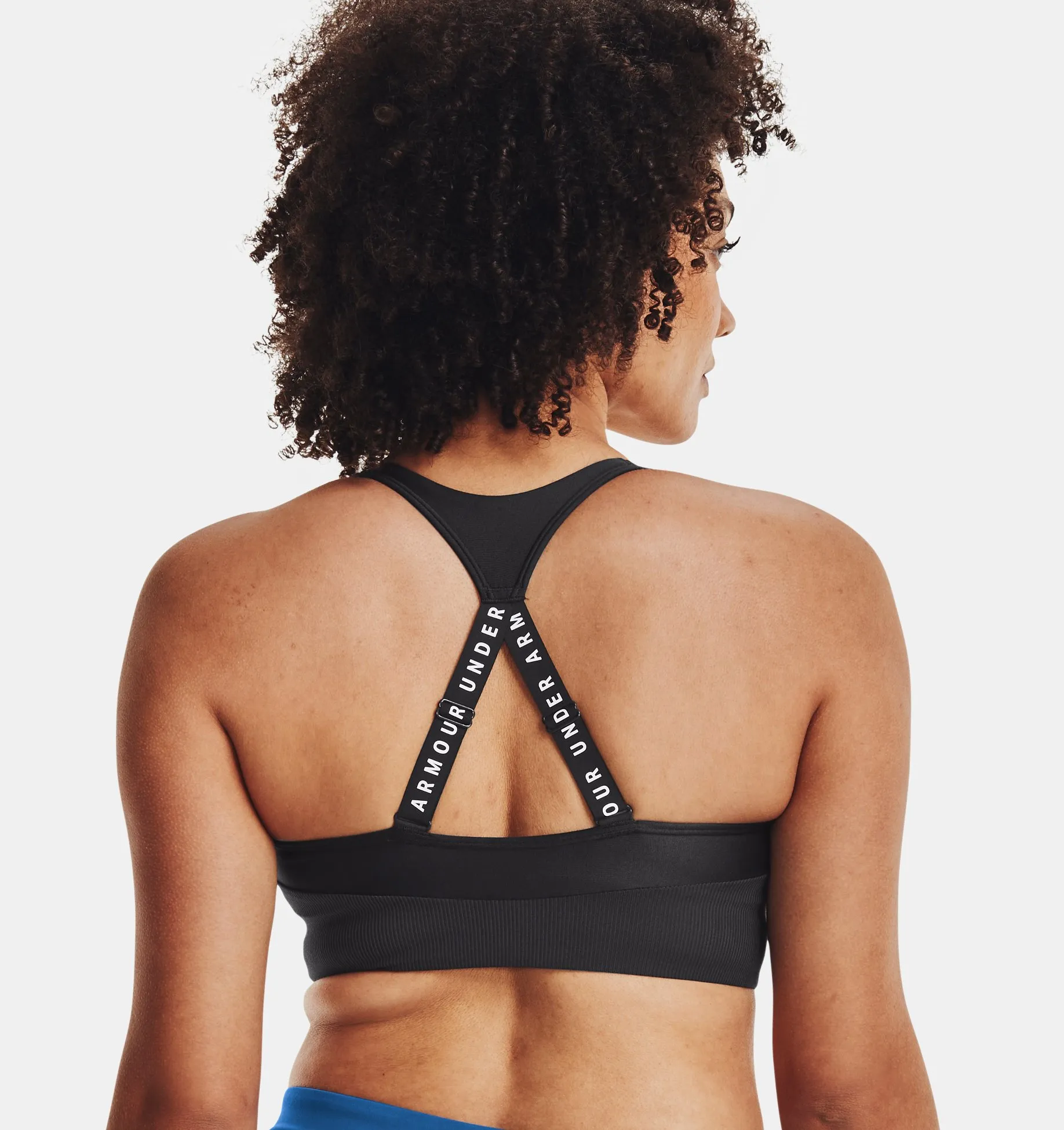 Bra deportivo UA Infinity Mid Rib para mujer image number 5