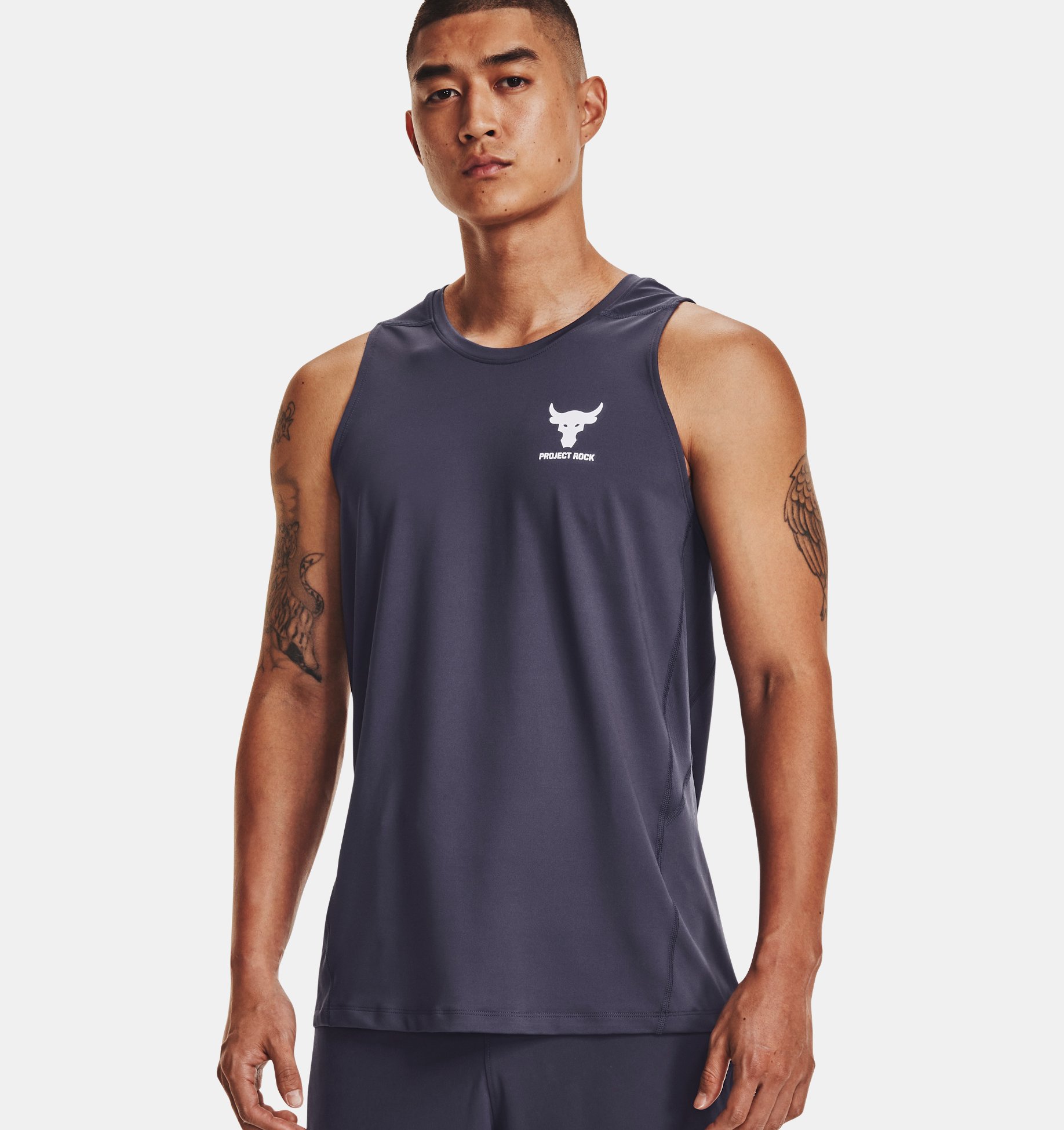 Musculosa UA Pjt Rck ArmourPrnt para hombre image number 0