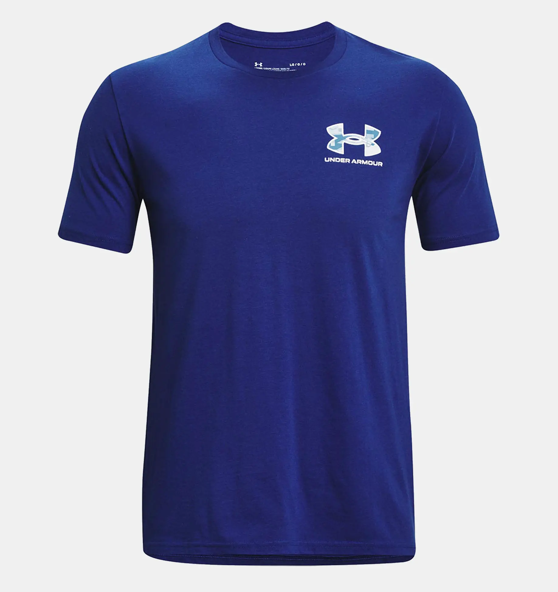 Remera de entrenamiento UA ABC camo fill para hombre image number 4