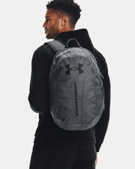 UA Hustle Lite Backpack-GRY,OSFA image number 4