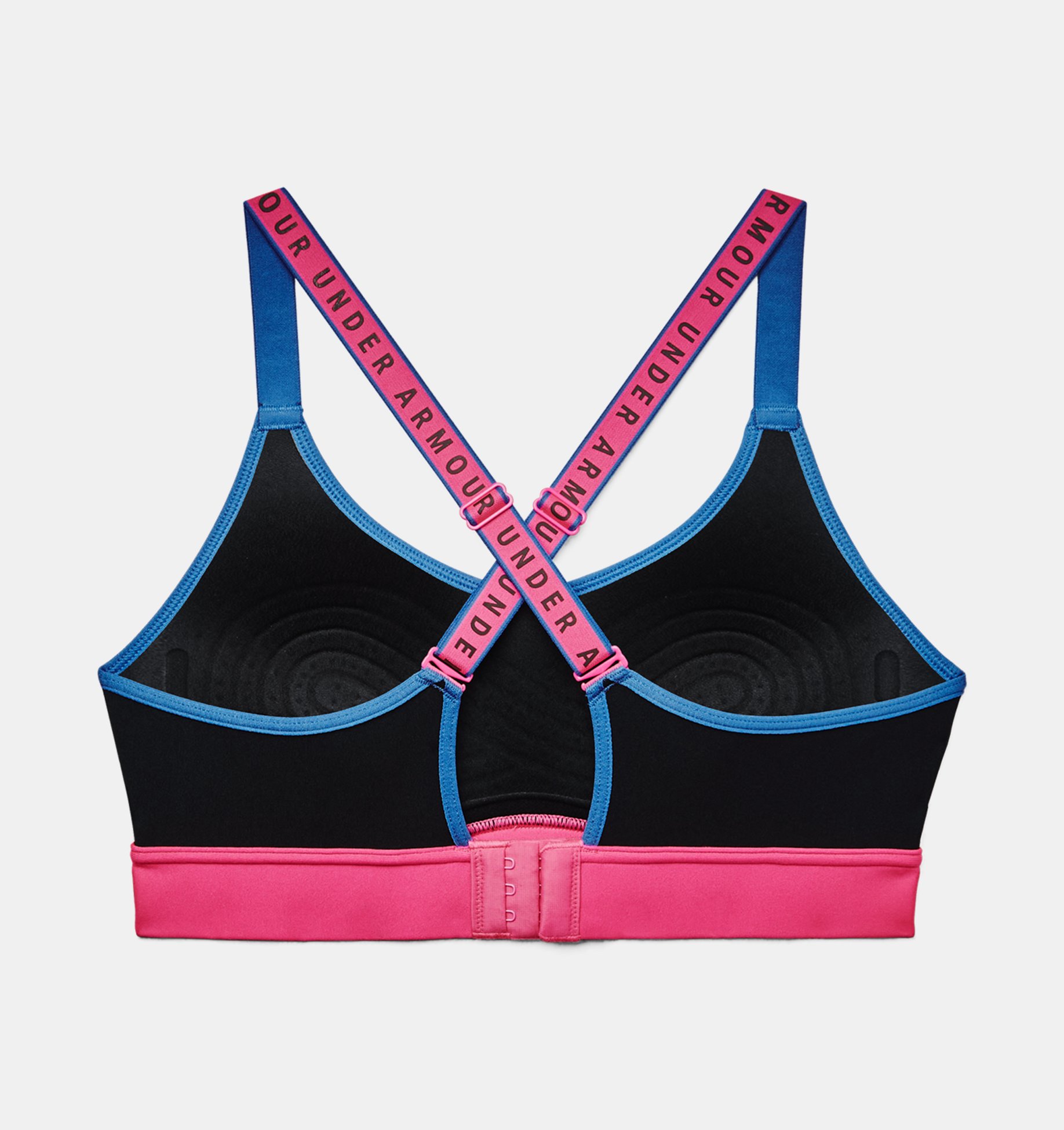 Bra deportivo UA Infinity Mid Blocked para mujer image number 9