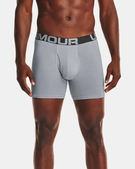 Bóxer Charged Cotton® 6" Boxerjock® para hombre – Paquete de 3 image number 0