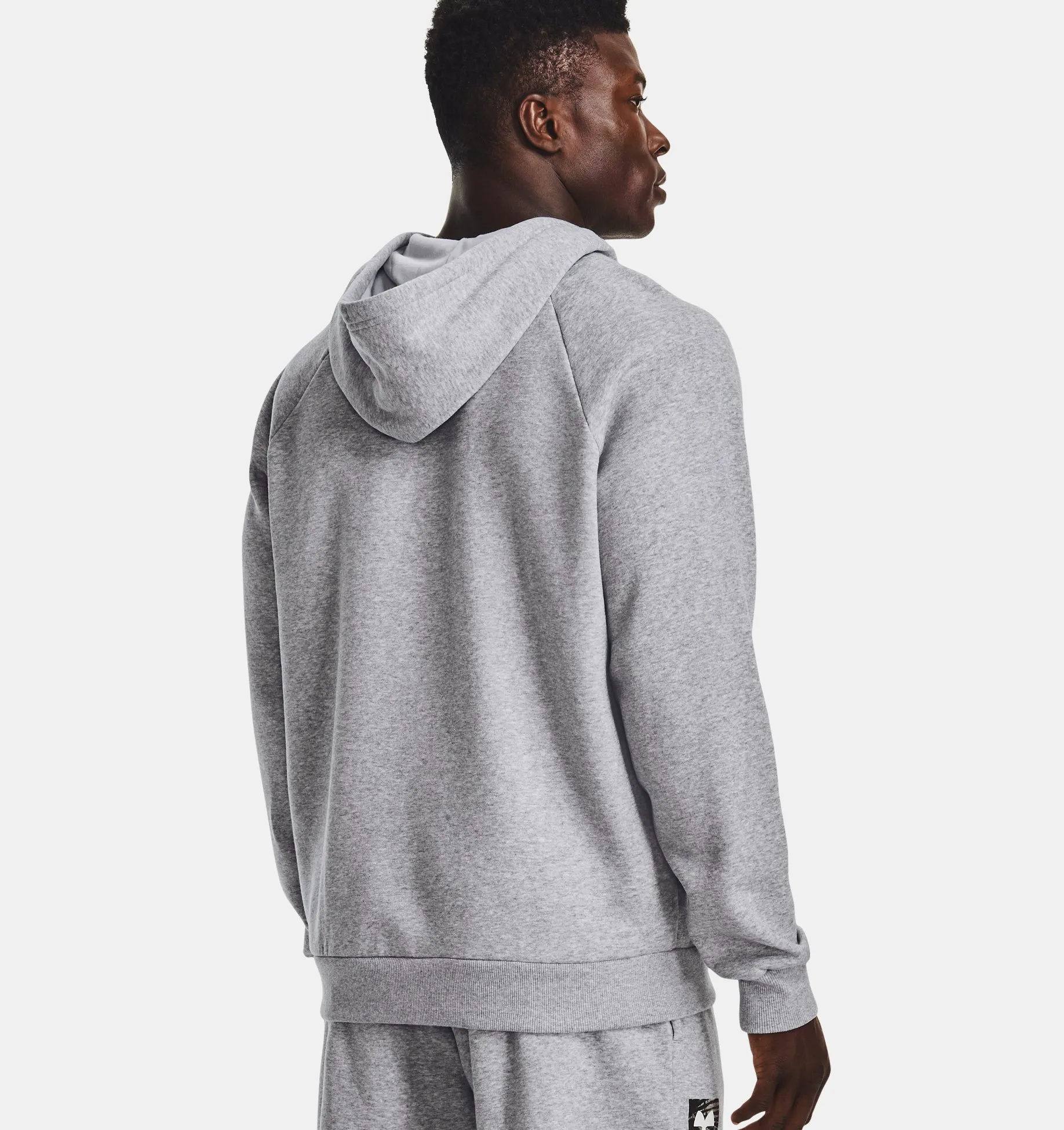 Buzo con capucha Under Armour Rival Fleece Graphic para hombre image number 1