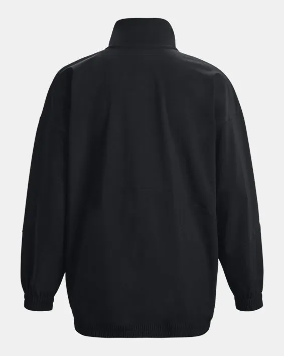 Campera de Entrenamiento Woven Oversized Full-Zip para Mujer image number 6
