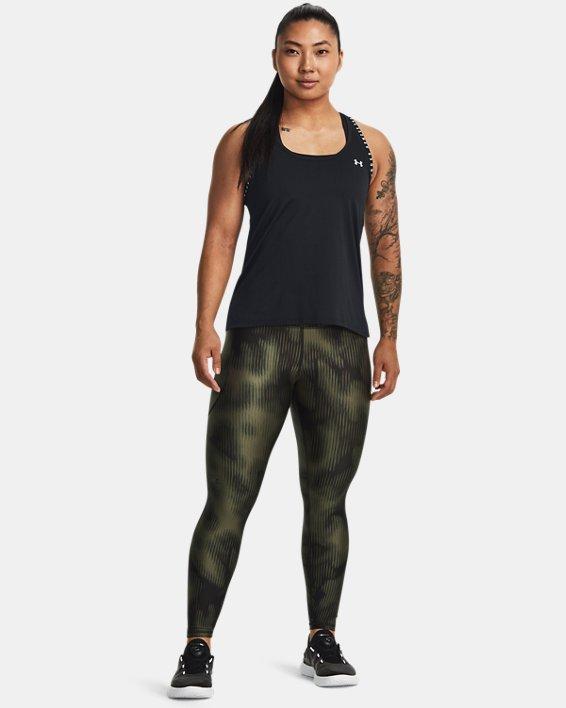 Calza HeatGear® No-Slip Waistband Printed Ankle para Mujer image number 2