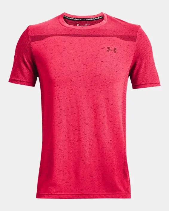 Remera manga corta Under Armour Seamless para hombre image number 4