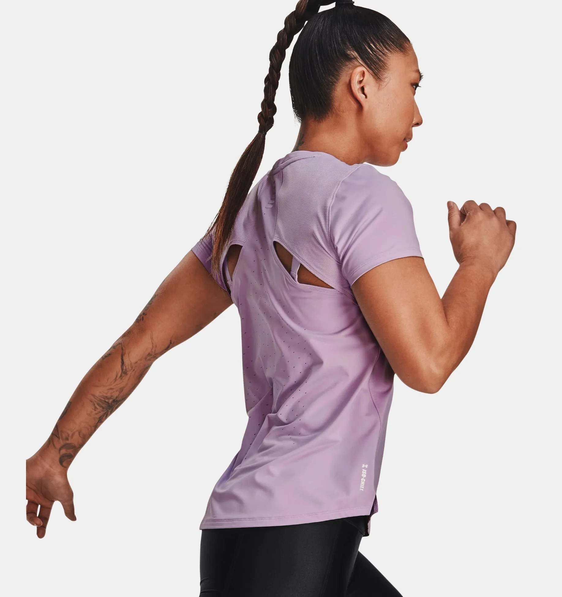 Remera Under Armour Iso-Chill 200 Laser para mujer image number 3