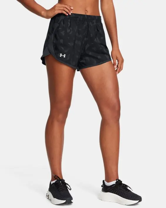 UA Fly By 3'' Printed Shorts