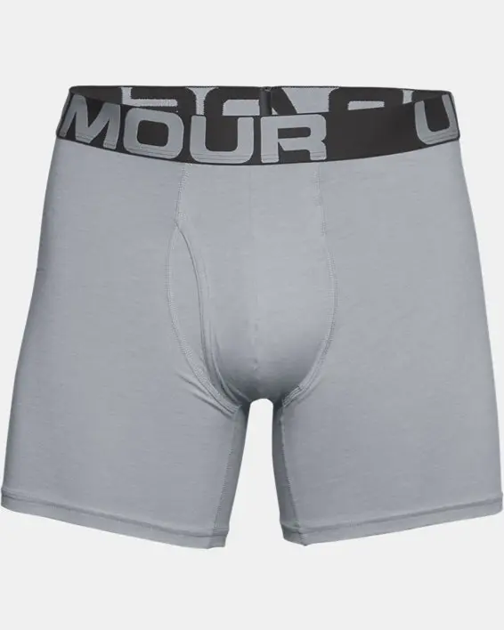 Bóxer Charged Cotton® 6" Boxerjock® para hombre – Paquete de 3 image number 2