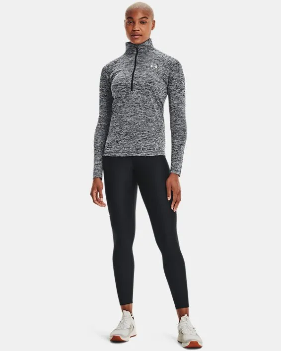 Remera Manga Larga de Entrenamiento Tech™ ½ Zip - Twist para Mujer image number 2