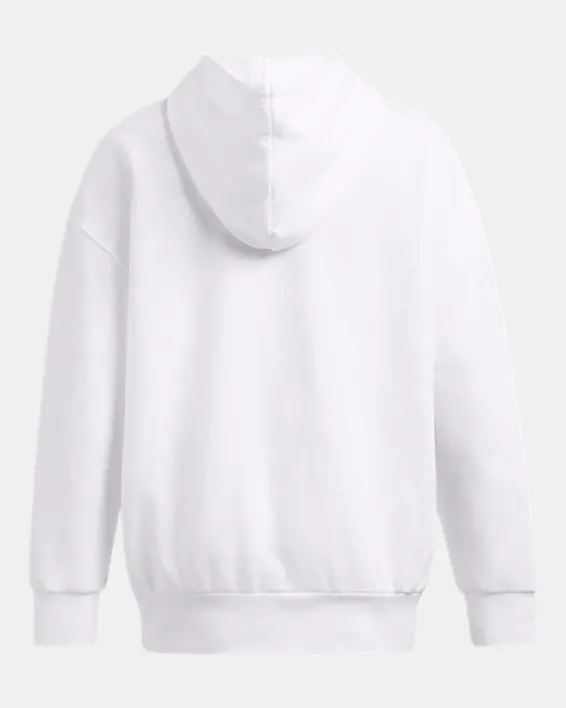 Campera de entrenamiento con capucha UA Icon Fleece para mujer image number 5