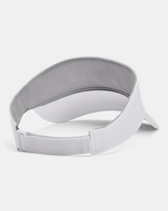 Women's UA Blitzing Visor-WHT image number 1