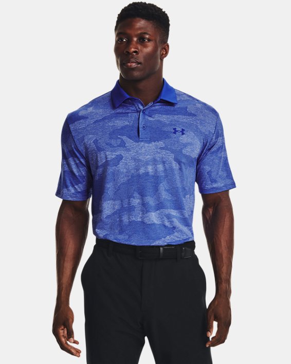 Chomba de Golf UA Playoff Camo Jacquard para Hombre