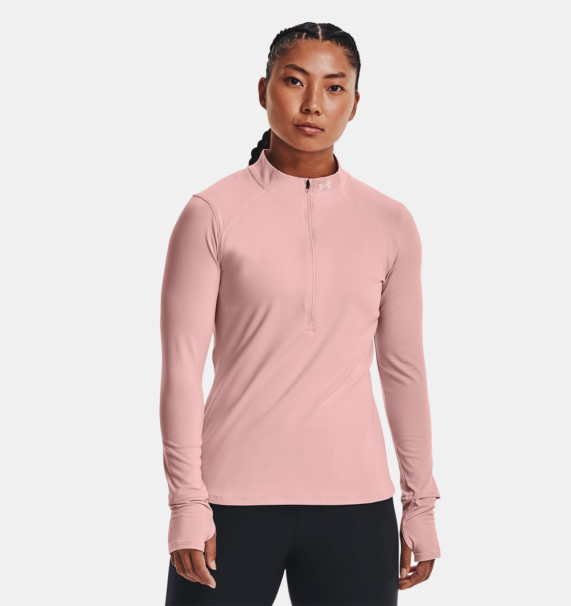 UA Qualifier Run 2.0 1/2 Zip-PNK