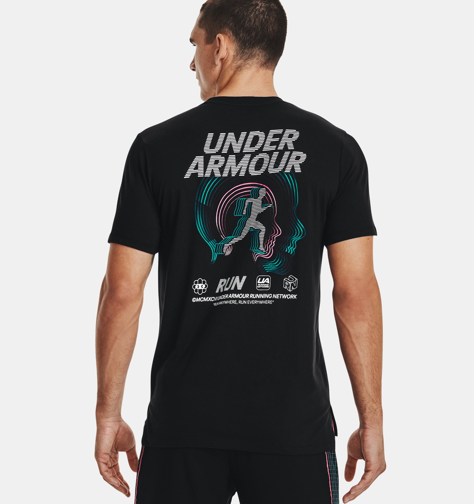 Remera manga corta UA Run Anywhere Short Sleeve para hombre image number 1