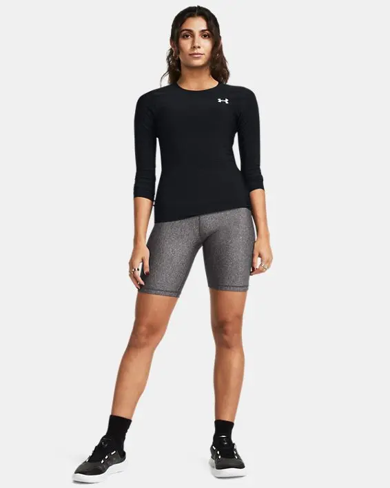 Remera de entrenamiento HeatGear® OG de compresión para mujer image number 2