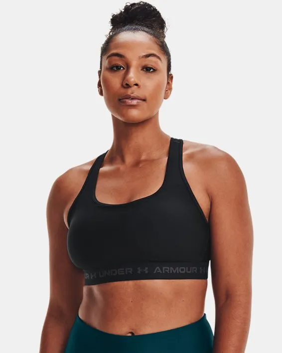 UA Crossback Mid Bra image number 3
