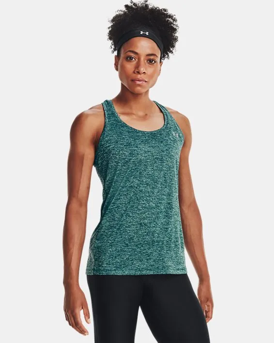 Musculosa de Entrenamiento Tech™ Tank Twist para Mujer image number 0