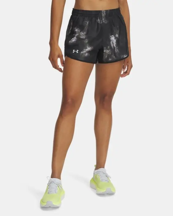 UA Fly By 3'' Printed Shorts