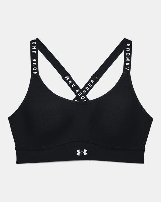 Sport bra UA Infinity Mid Covered para mujer image number 4