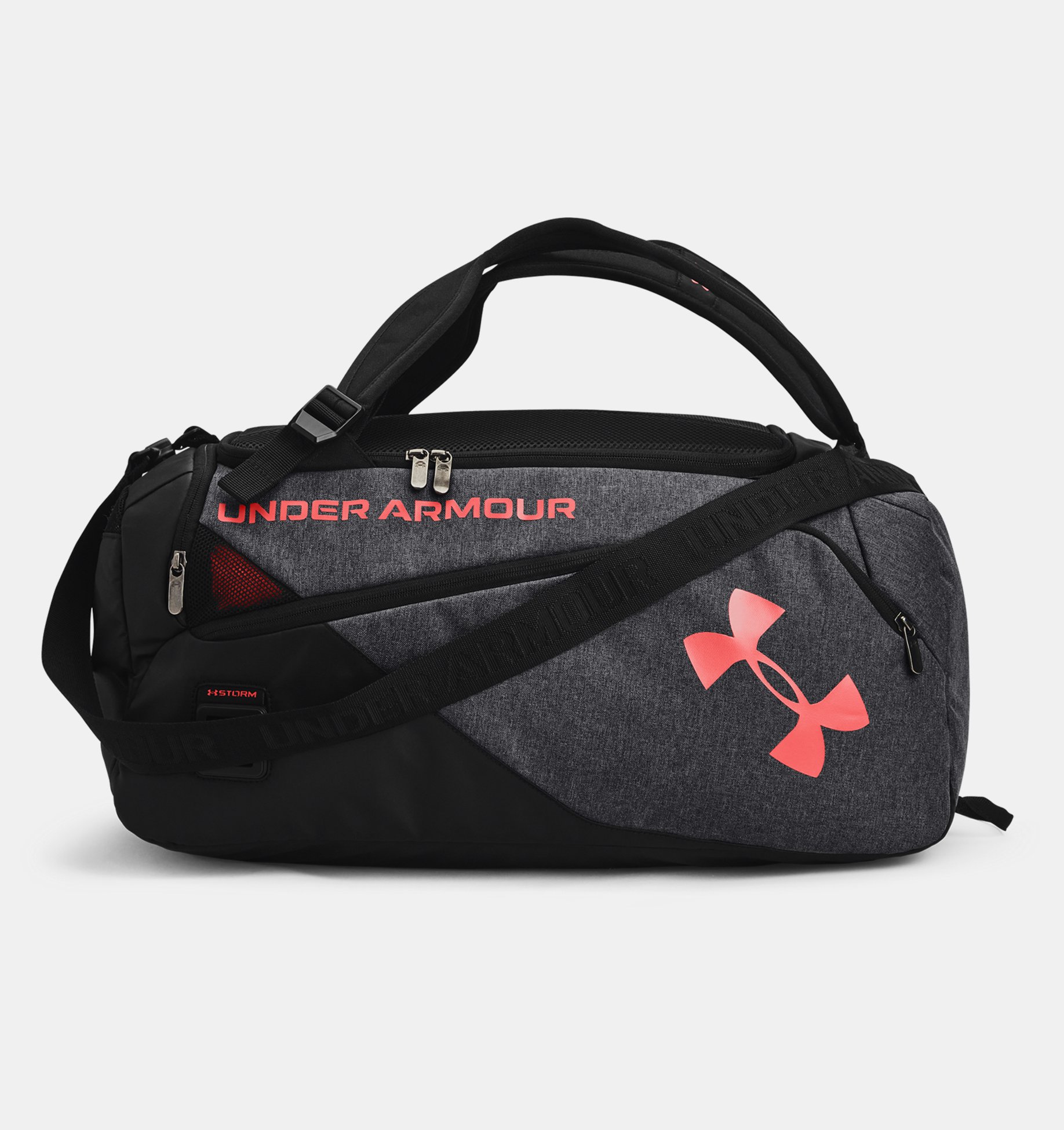 UA Contain Duo SM Duffle-BLK-BLK image number 0