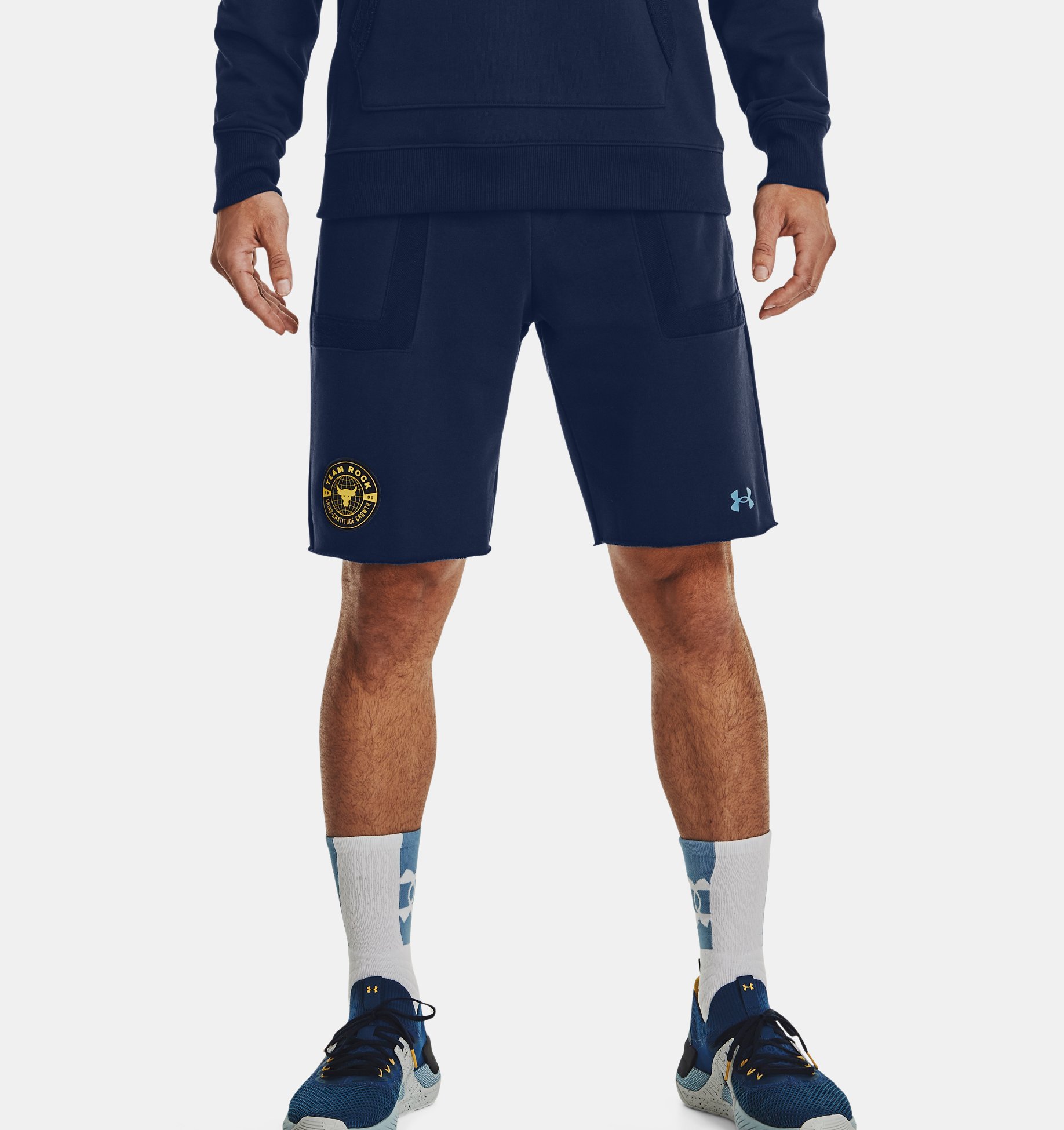 Pantalón corto UA Project Rock Heavyweight Terry para hombre