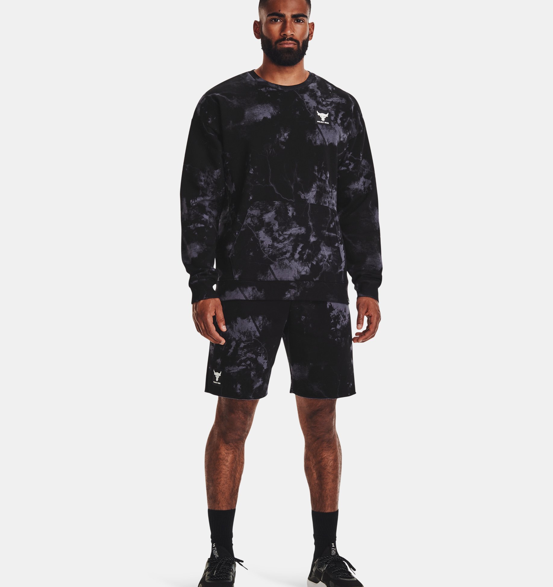 Short de entrenamiento UA Pjt Rk Rival Flc para hombre image number 2