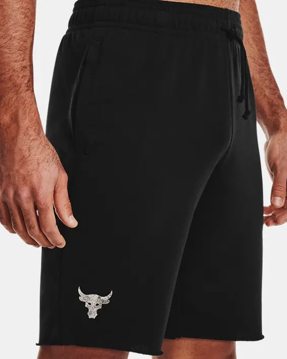 Short UA Project Rock Terry para hombre image number 3
