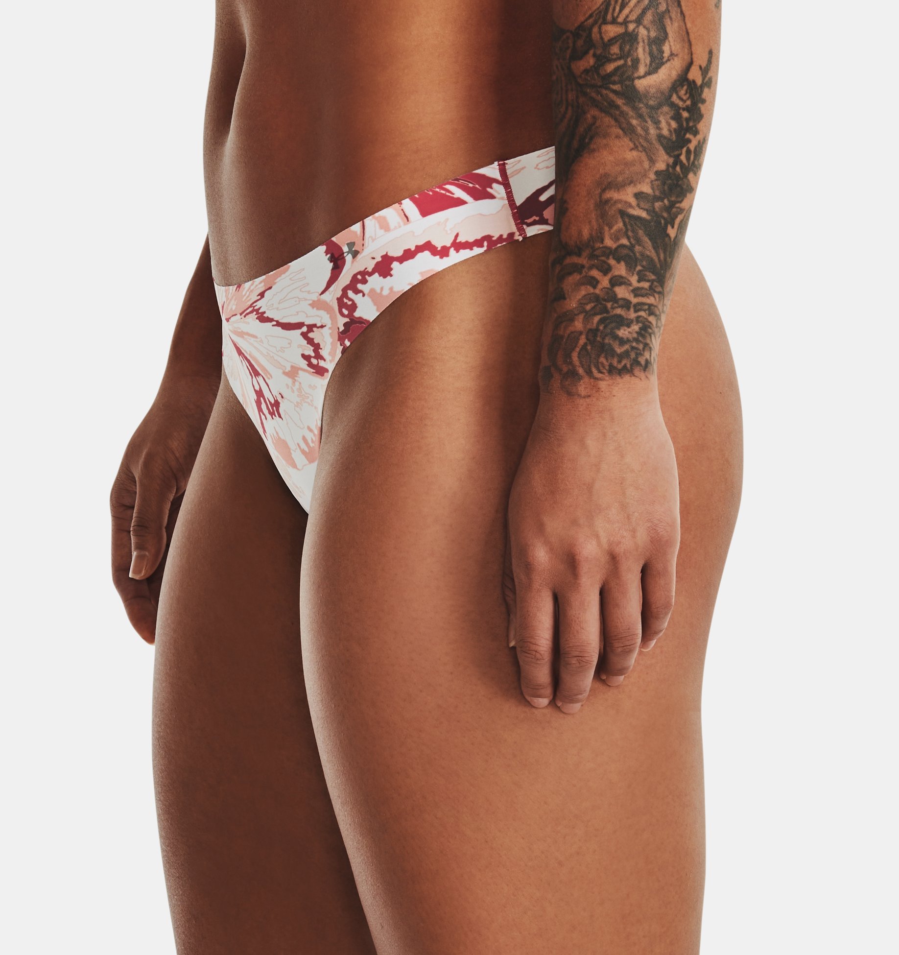 Tanga UA Pure Stretch Printed para mujer - Paquete de 3 image number 2