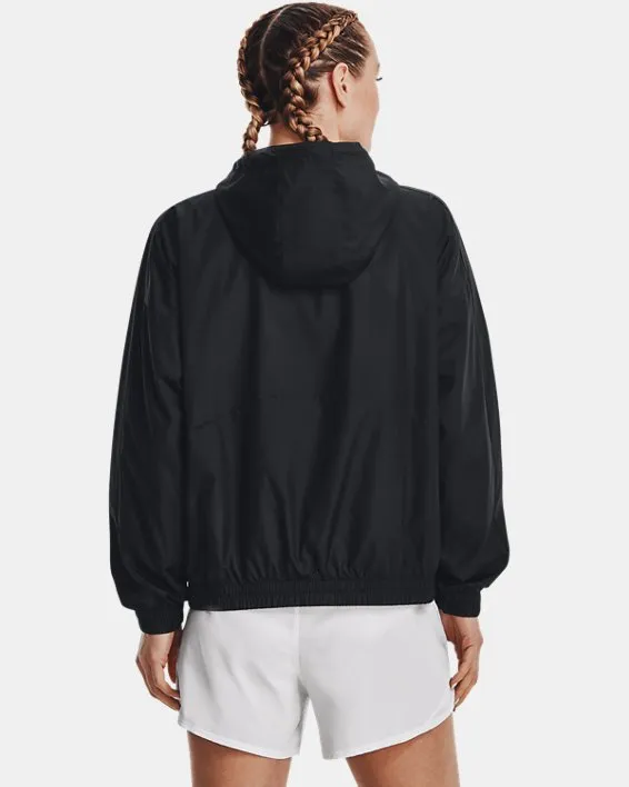 UA Rush Woven FZ Jacket image number 1