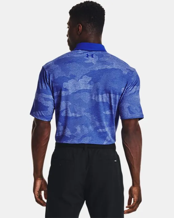 Chomba de Golf UA Playoff Camo Jacquard para Hombre image number 1