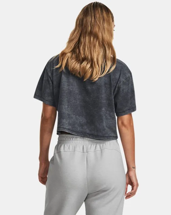 Remera de Entrenamiento Logo Washed Woven para Mujer image number 1