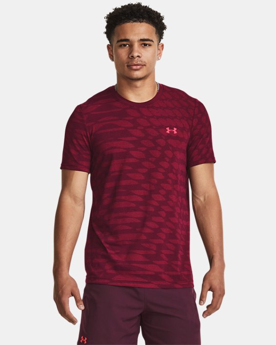 Remera manga corta UA Seamless Ripple para hombre image number 0