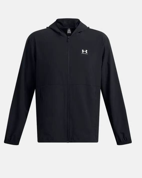 UA Vibe Woven Windbreaker image number 2