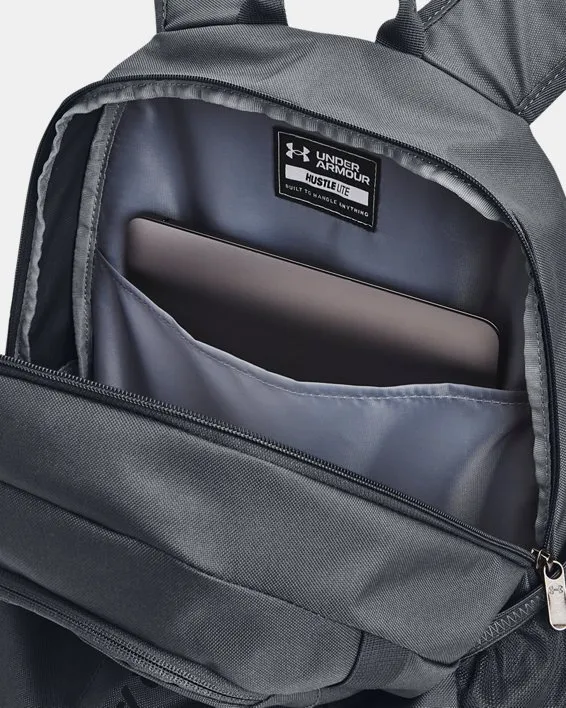 UA Hustle Lite Backpack-GRY,OSFA image number 3