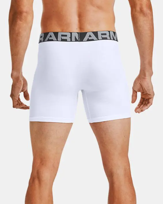 UA Charged Cotton 6in 3 Pack image number 1