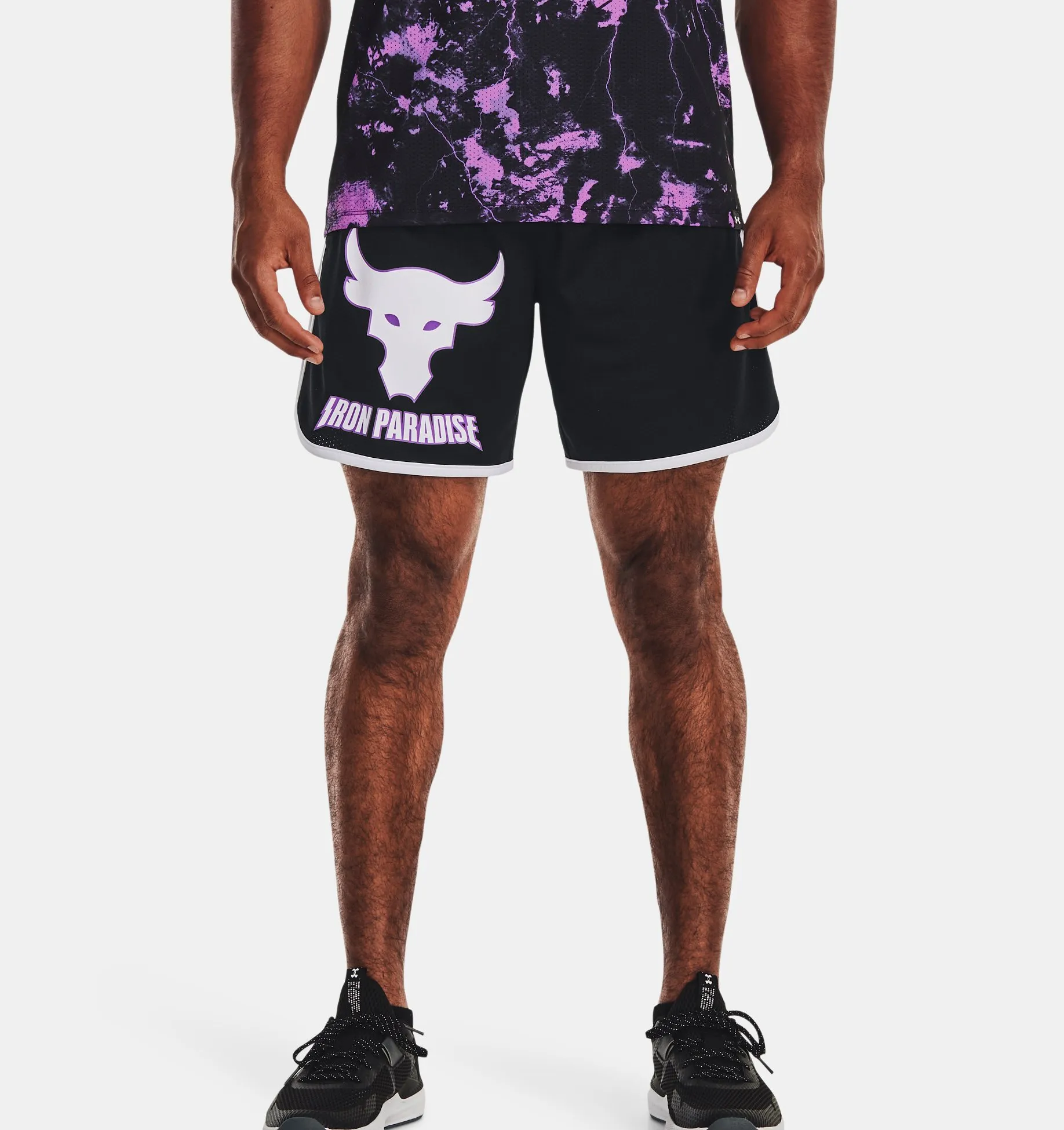 Short de Entrenamiento Project Rock Disrupt Mesh para Hombre image number 0