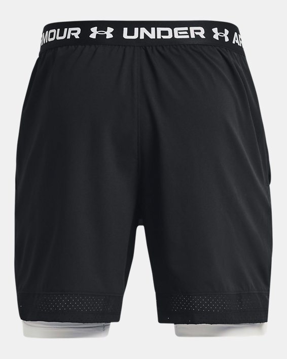Short de entrenamiento UA Vanish Woven 2 en 1 para hombre