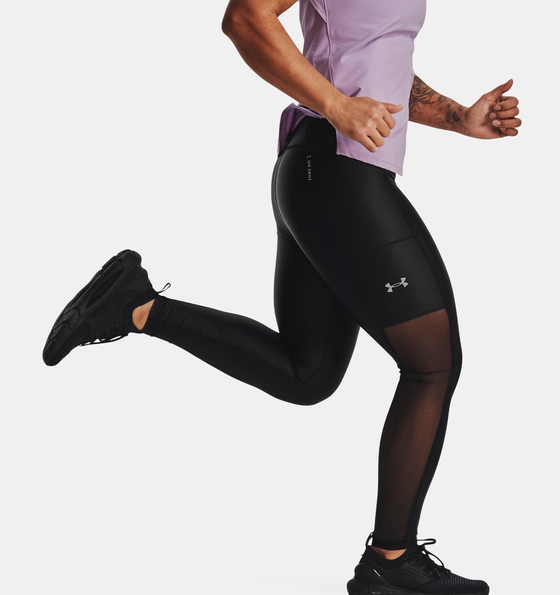 Calza tobillera UA Iso-Chill Run para mujer