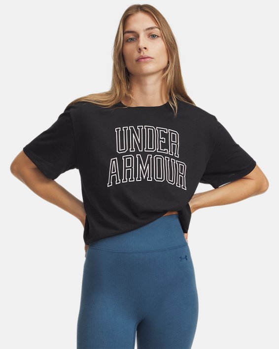 Remera UA Rival Campus Oversize para Mujer