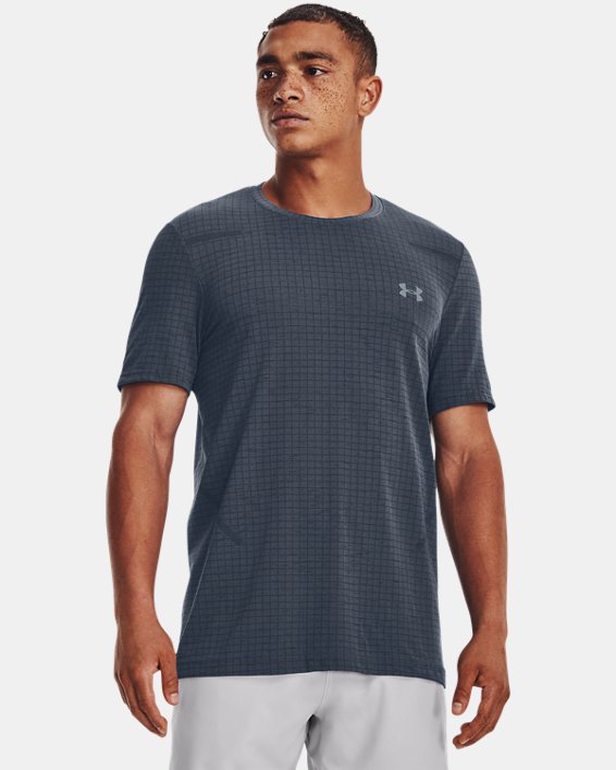 Remera de entrenamiento UA Seamless Grid para Hombre