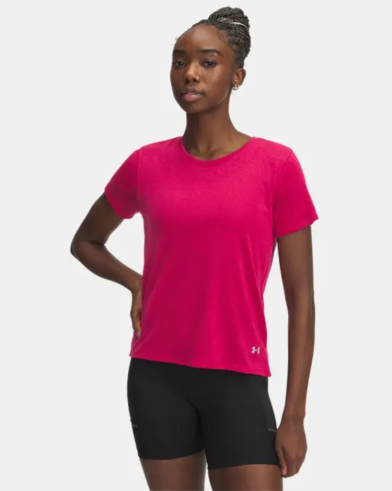 Remera de Running Launch Camo para Mujer