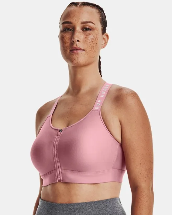 UA Infinity High Bra Zip image number 3